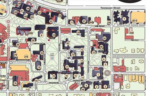 Printable Florida State University Campus Map Map With States