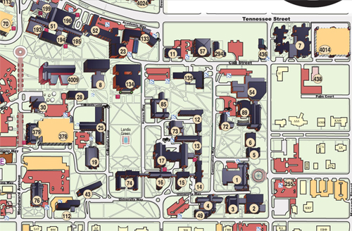florida state university map The Florida State University florida state university map